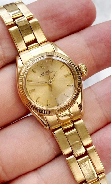 women rolex vintage gold rolex|vintage gold Rolex for sale.